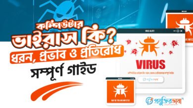 কম্পিউটার ভাইরাস কি? ধরন, প্রভাব ও প্রতিরোধের সম্পূর্ণ গাইড