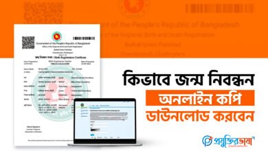 কিভাবে জন্ম নিবন্ধন অনলাইন কপি ডাউনলোড করবেন