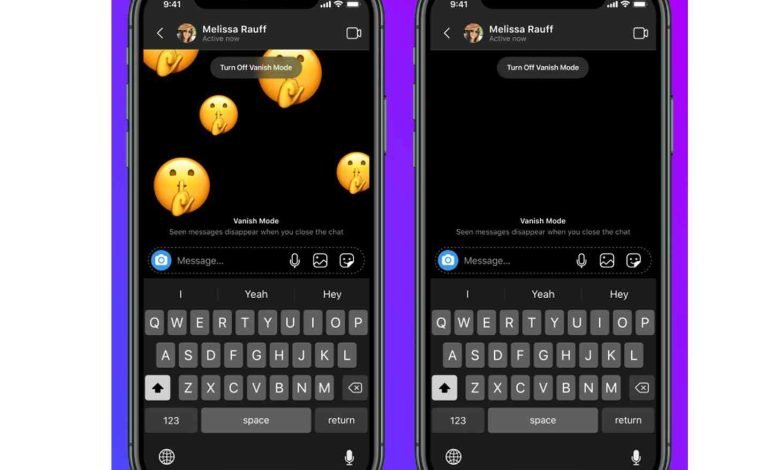 messenger-vanish-mode