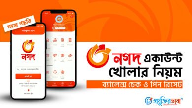 নগদ একাউন্ট খোলার নিয়ম, ব্যালেন্স চেক ও পিন রিসেটের সহজ পদ্ধতি