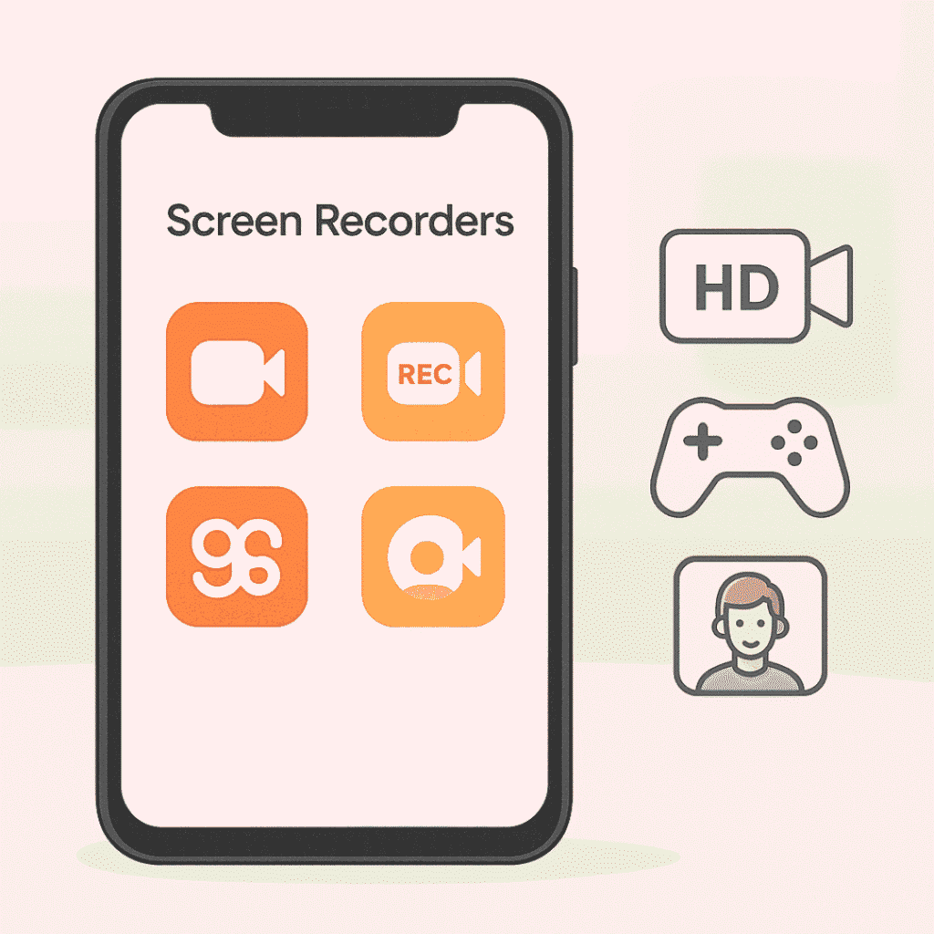 Mobizen Screen Recorder অ্যাপ - YouTube ও গেম টিউটোরিয়ালের জন্য HD ভিডিও, ফেসক্যাম ও ব্যাকগ্রাউন্ড মিউজিক রেকর্ডিং