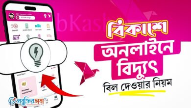 বিকাশে অনলাইনে বিদ্যুৎ বিল দেওয়ার নিয়ম
