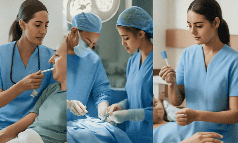 নার্সদের কর্মক্ষেত্র