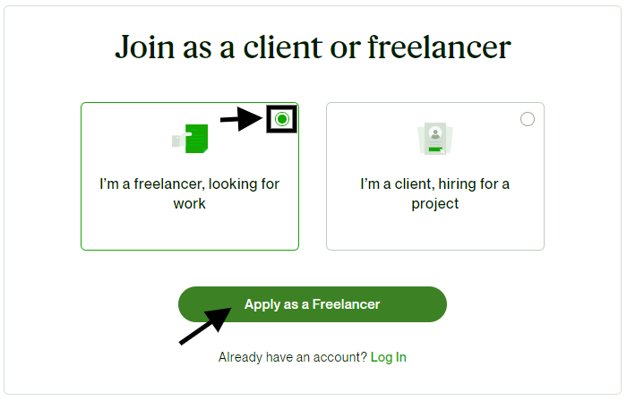 How to create freelancer profile on Upwork