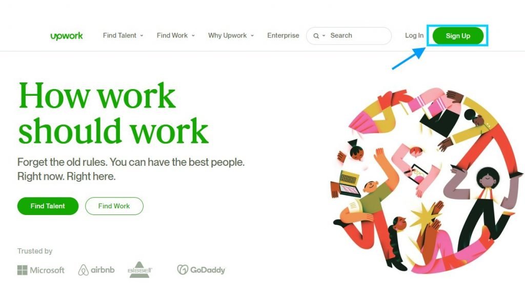 How to make an account on Upwork