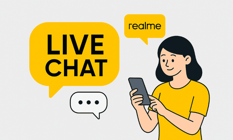 Realme কাস্টমার কেয়ার লাইভ চ্যাট