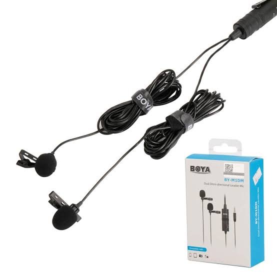 BOYA BY-M1DM is a dual-mic