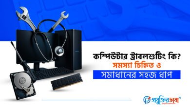 কম্পিউটার ট্রাবলশুটিং কি? সমস্যা চিহ্নিত ও সমাধানের সহজ ধাপ