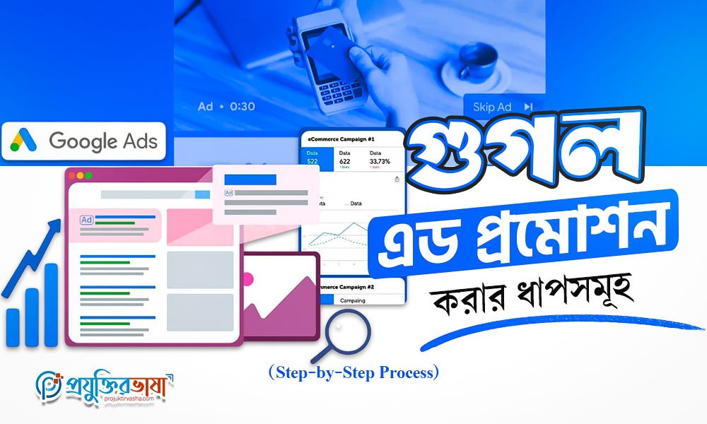 গুগল এড প্রমোশন করার ধাপসমূহ (Step-by-Step Process)