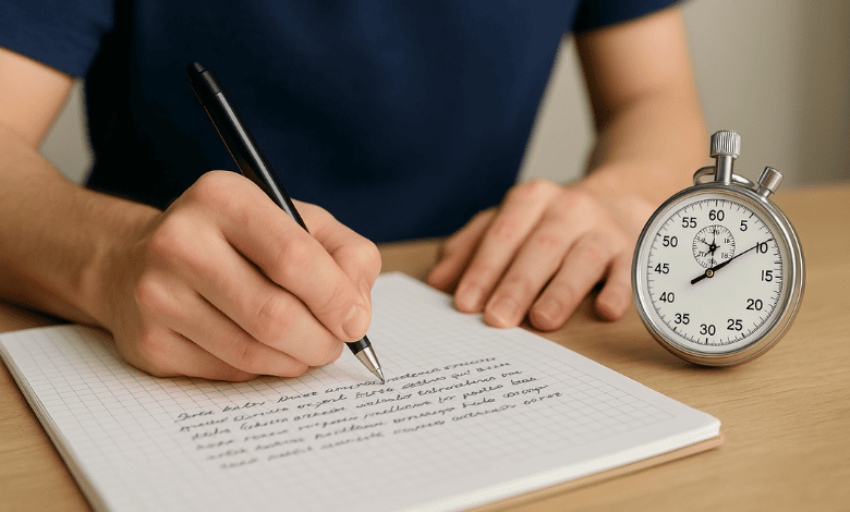 হাতের লেখা দ্রুত করার কৌশল