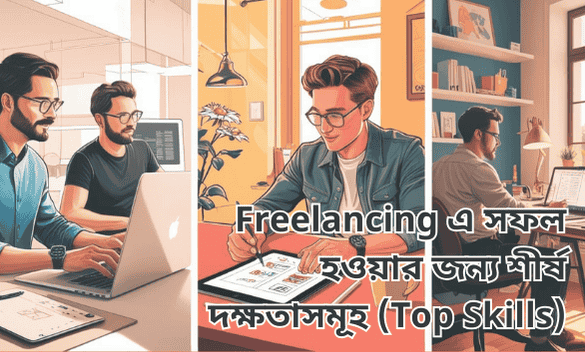 Freelancing এ সফল হওয়ার জন্য শীর্ষ দক্ষতাসমূহ (Top Skills)