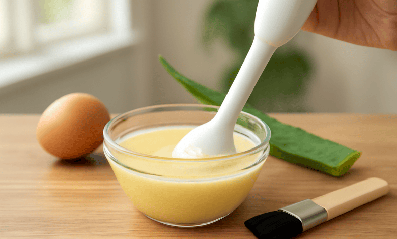 চুলের যত্নে ডিম ও এলোভেরা