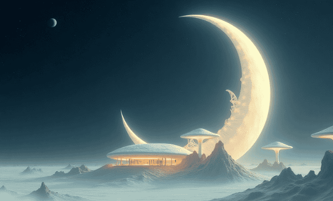 বিজ্ঞানীদের চোখে চাঁদে বসবাসের সম্ভাবনা