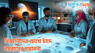 বিজ্ঞানীদের চোখে চাঁদে বসবাসের সম্ভাবনা