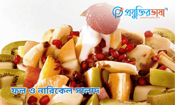 ফল ও নারিকেল সালাদ