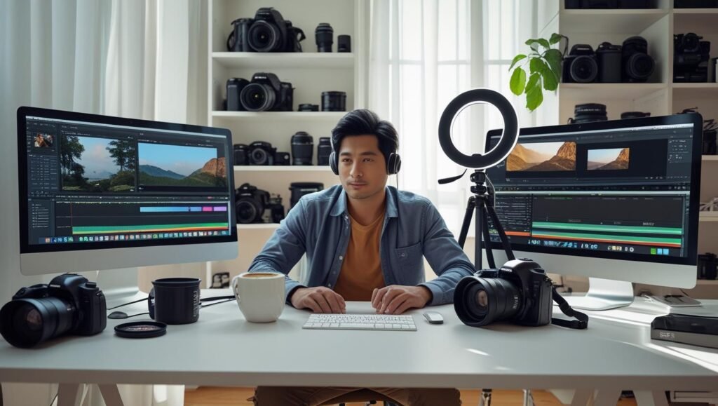 . ভিডিও প্রোডাকশন এবং এডিটিং ফ্রিল্যান্সিং স্কিল(Video Production & Editing)