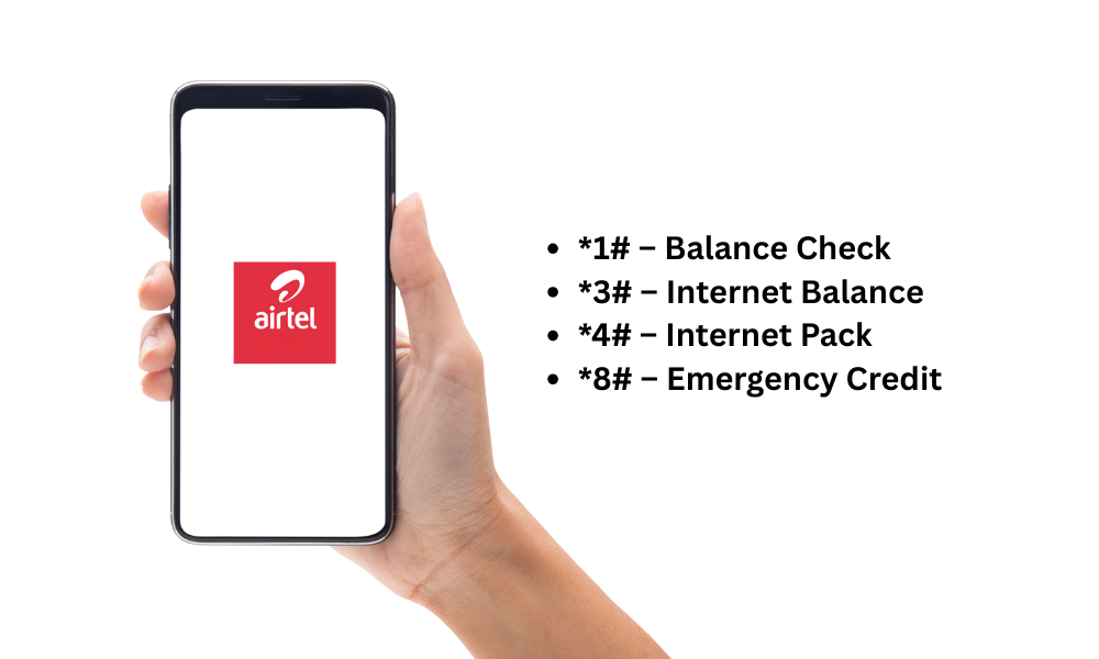 Airtel ইউএসএসডি কোড টেবিল (২০২৫)