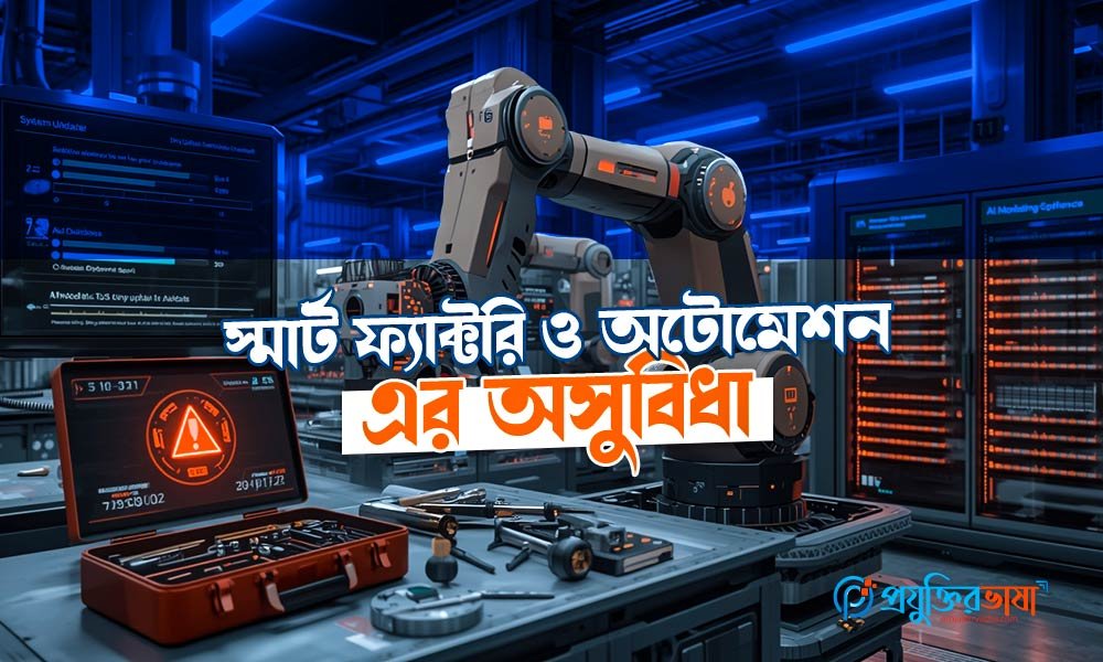 স্মার্ট ফ্যাক্টরি ও অটোমেশন এর অসুবিধা