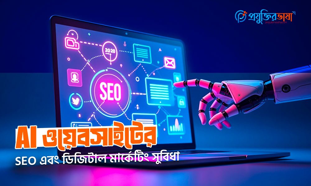 AI ওয়েবসাইটের SEO এবং ডিজিটাল মার্কেটিং সুবিধা