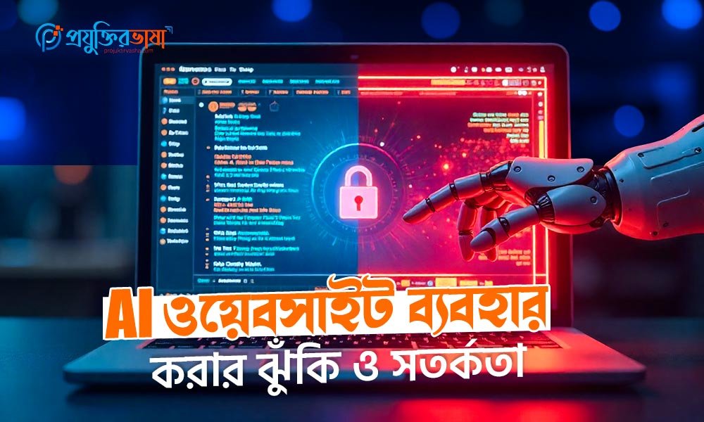 AI ওয়েবসাইট ব্যবহার করার ঝুঁকি ও সতর্কতা