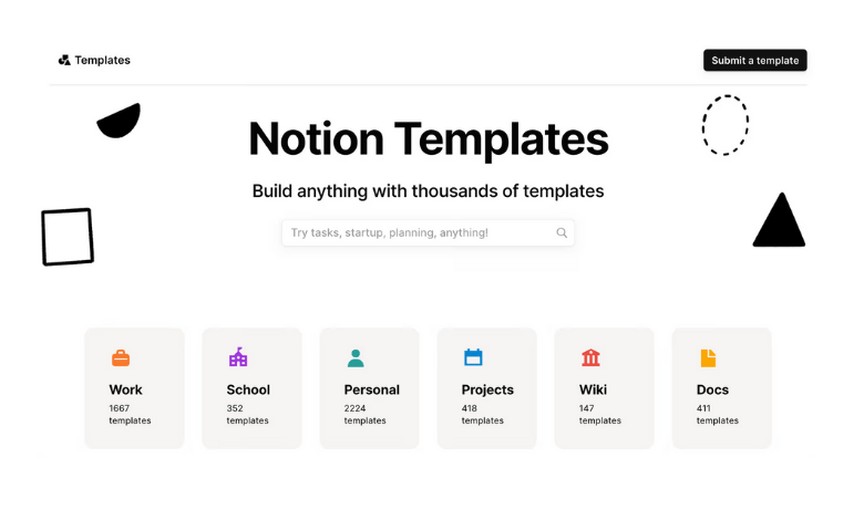Notion Dashboard