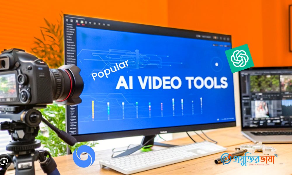জনপ্রিয় AI Video Tools (Free & Paid)